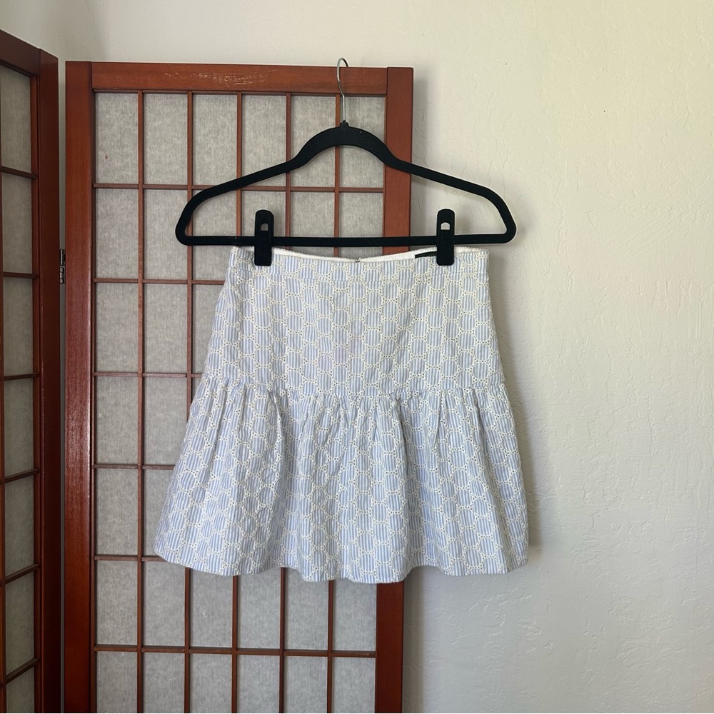 J Crew Drop Waist Mini Skirt